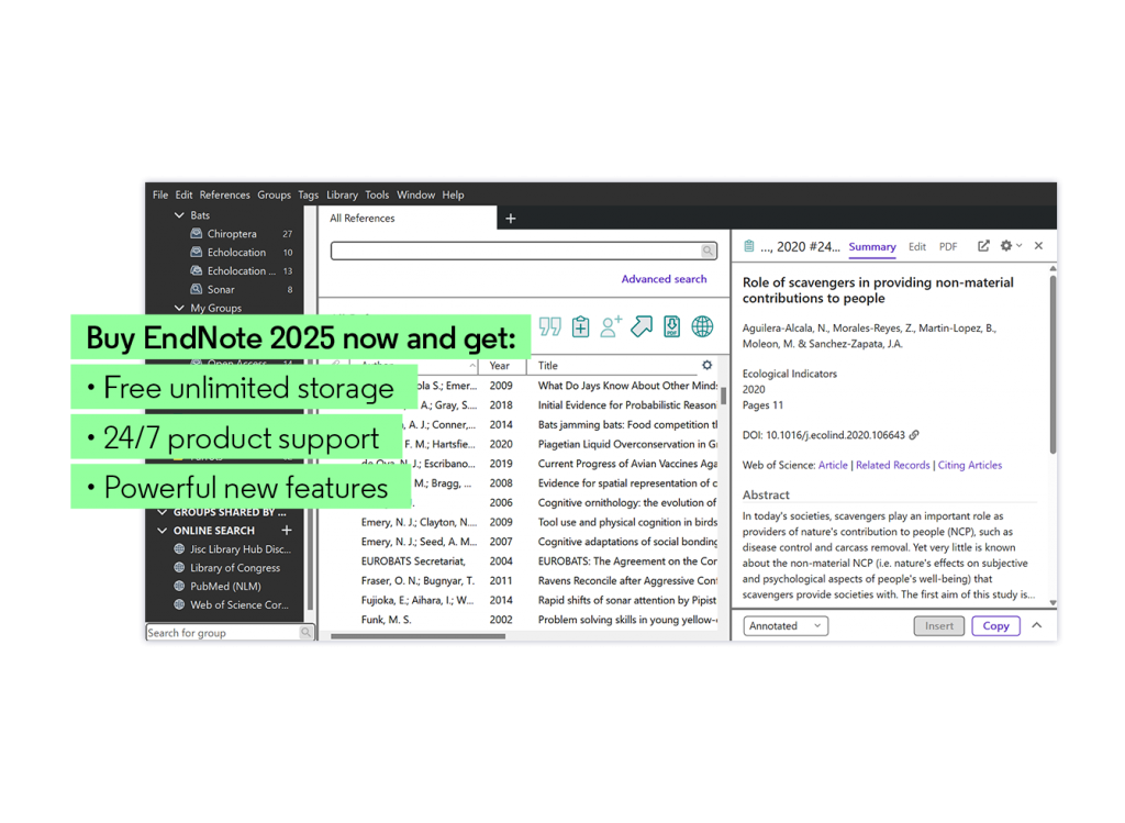 How EndNote Saved My Master’s Thesis: A Personal Review and Workflow Guide