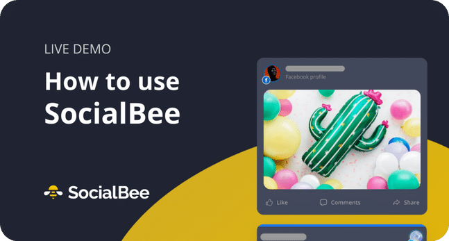 social bee product image